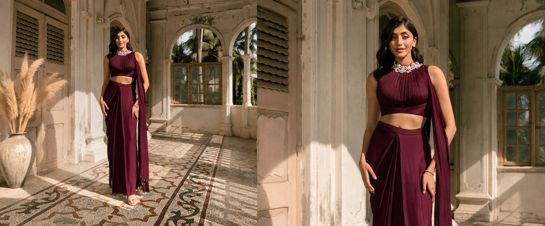 Designer Cocktail Sarees Made For Evenings That Flow Naturally