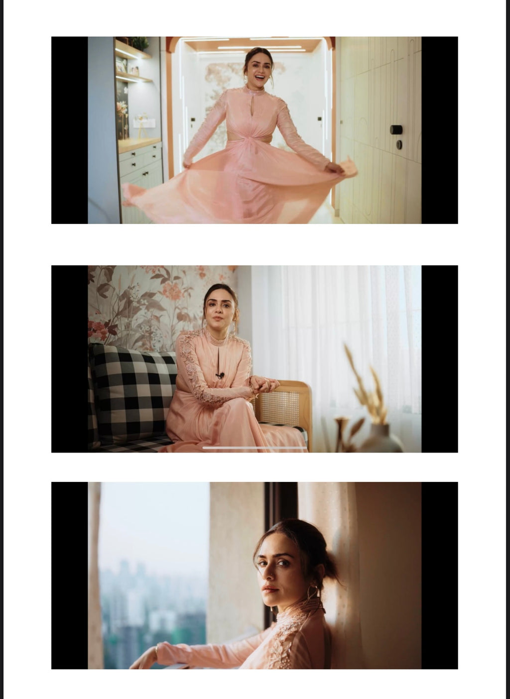 Amruta khanvilkar in Autumn Gown