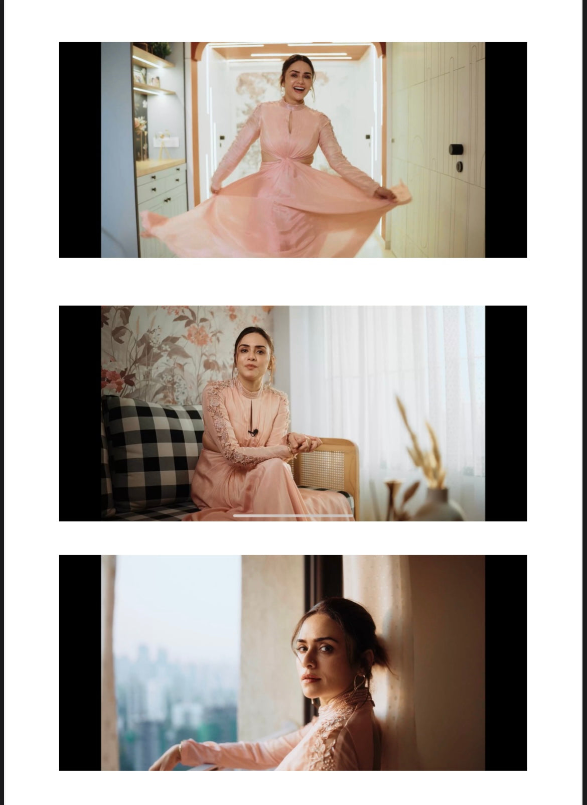 Amruta khanvilkar in Autumn Gown