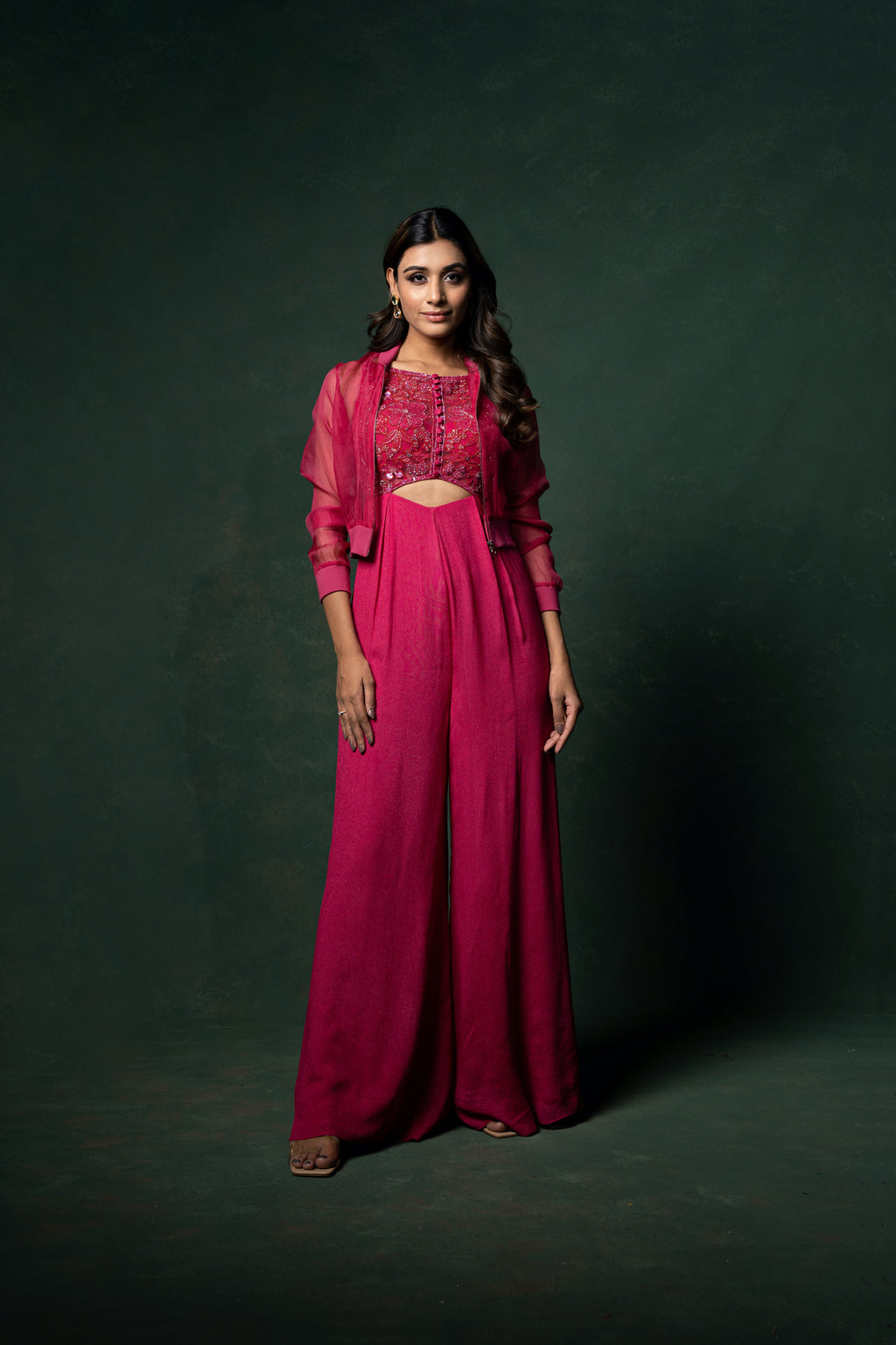 Charlotte Bomber Jacket Jumpsuit