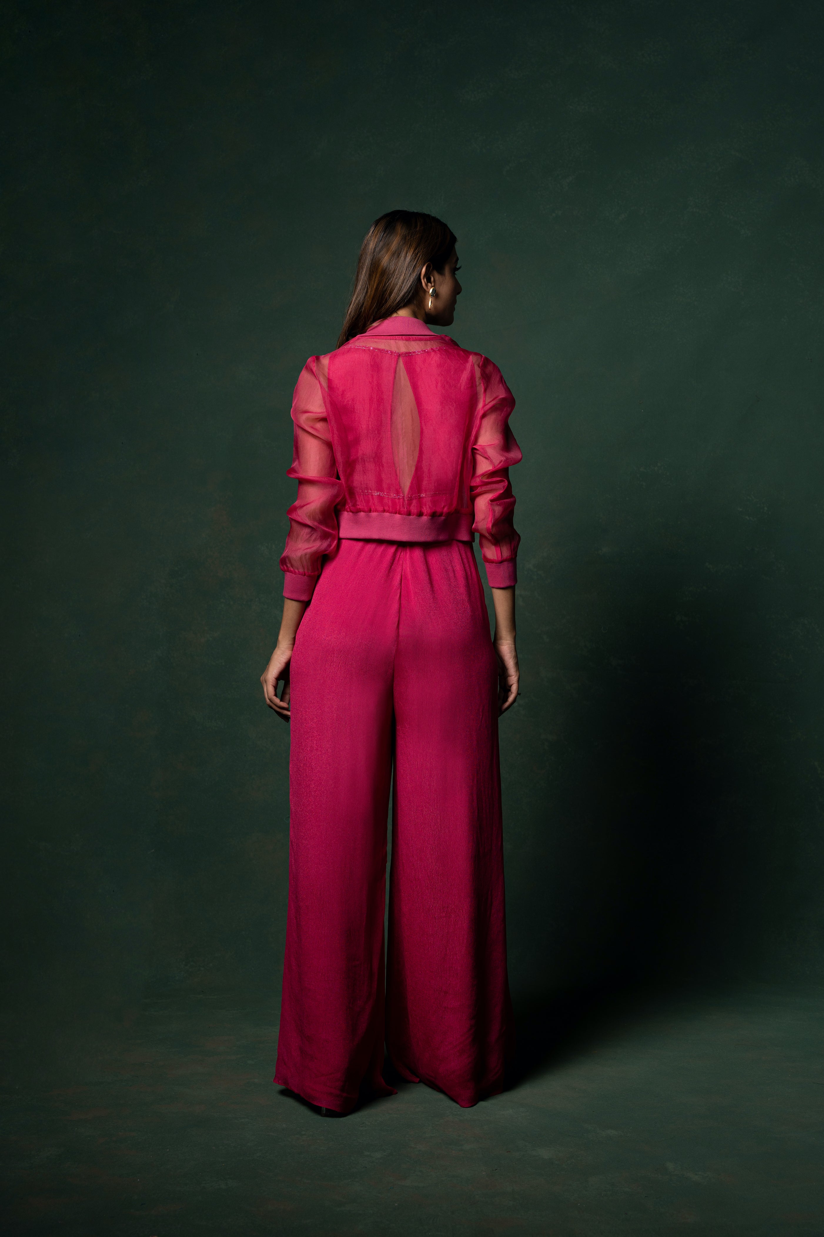 Charlotte Bomber Jacket Jumpsuit