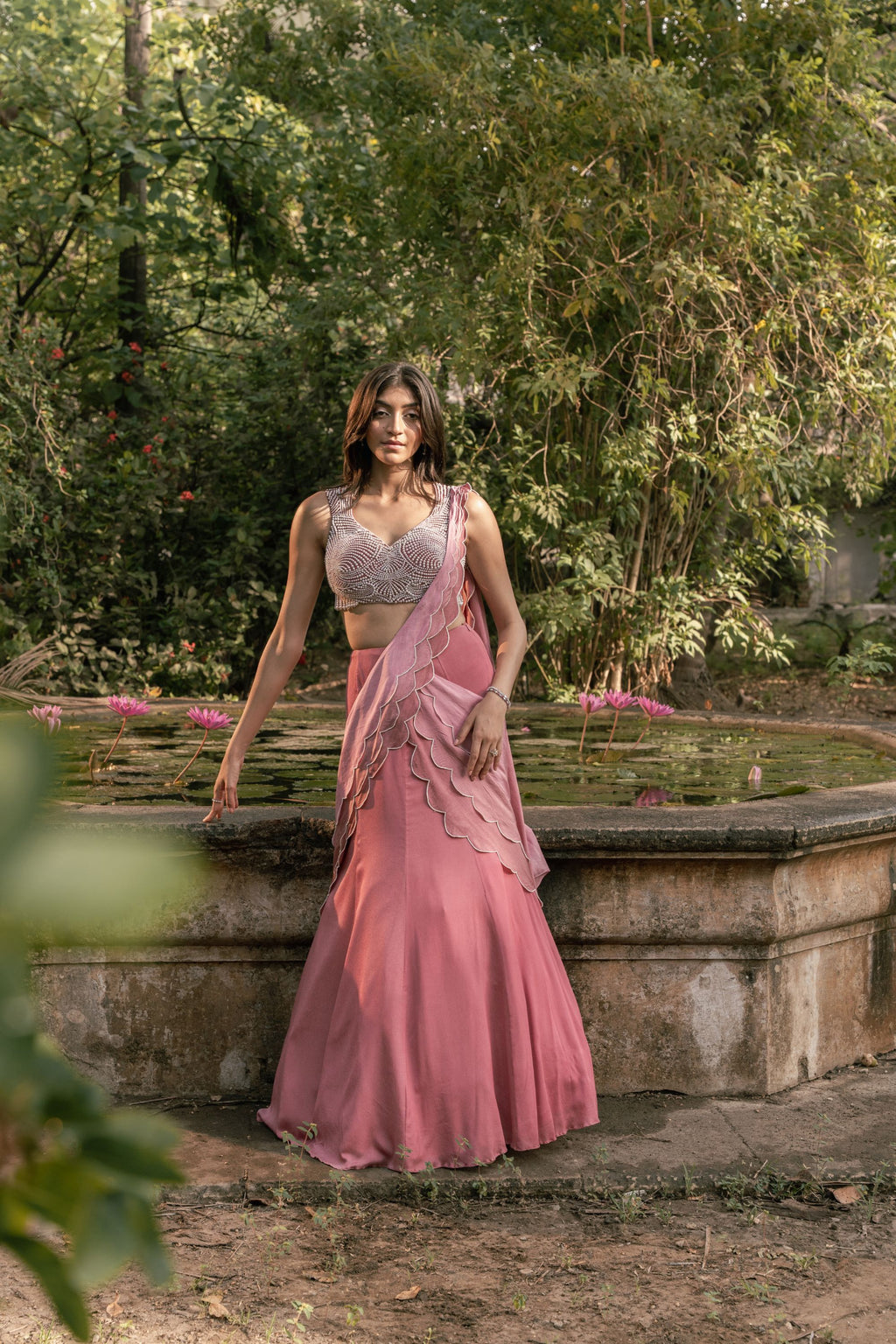 Camellia Drape Saree