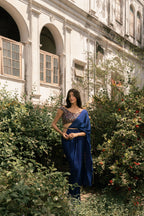 Blue Bell Drape Saree