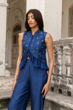 Blue Salvia Co-ord set