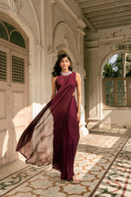 Begonia Drape saree