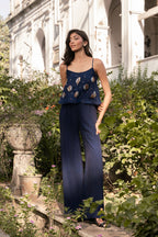 Midnight Iris Co-ord set