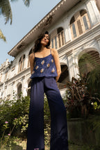 Midnight Iris Co-ord set