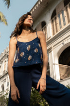 Midnight Iris Co-ord set