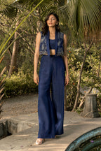 Midnight Palm Co-ord Set