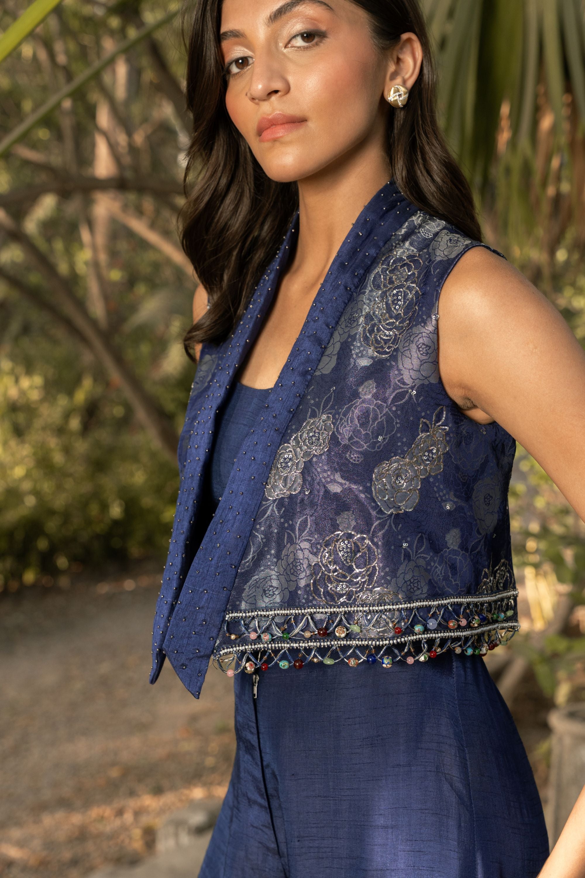 Midnight Palm Co-ord Set