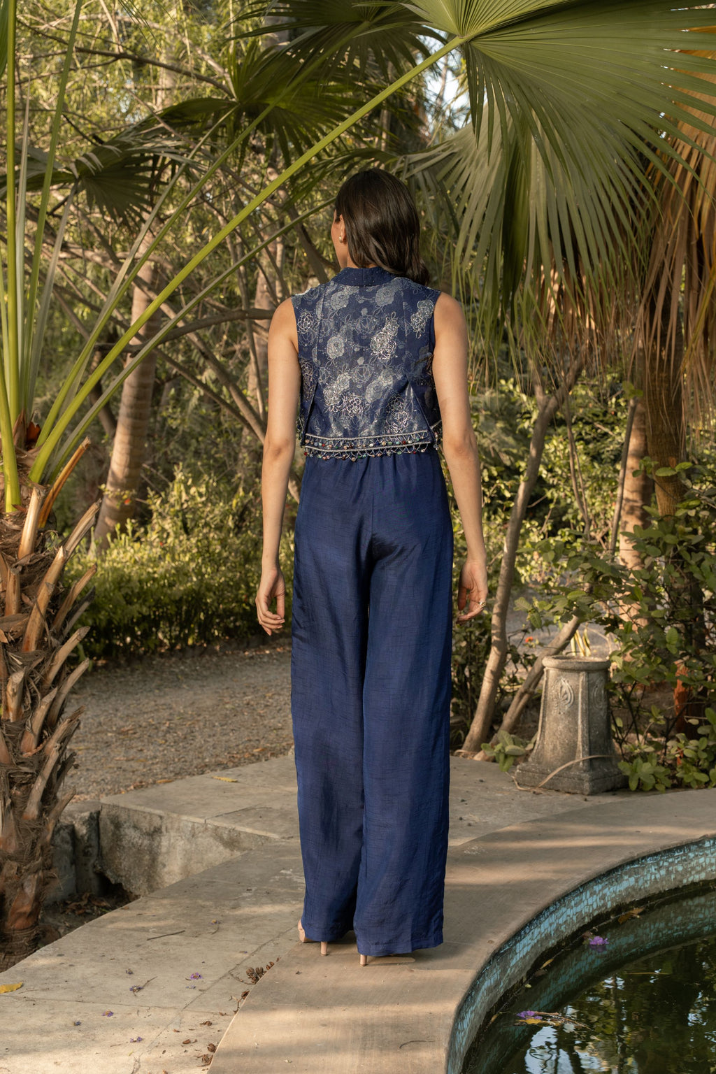 Midnight Palm Co-ord Set