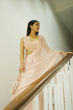 Geeta Basra in Maya Draped Saree Set