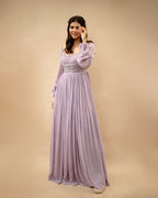 Kalyani Priyadarshini in Lilac gown