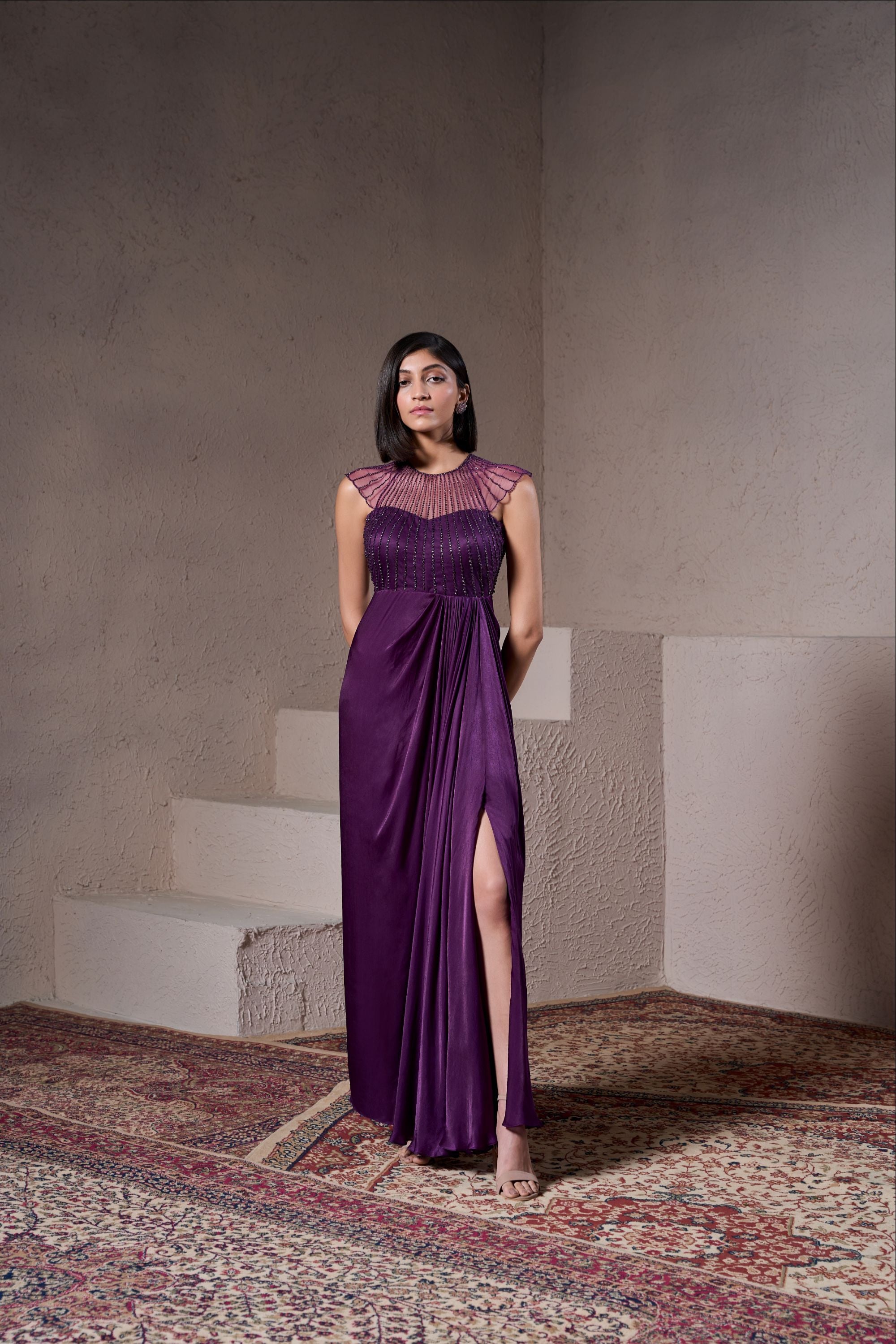 Cadbury Sweet/Love Draped Gown
