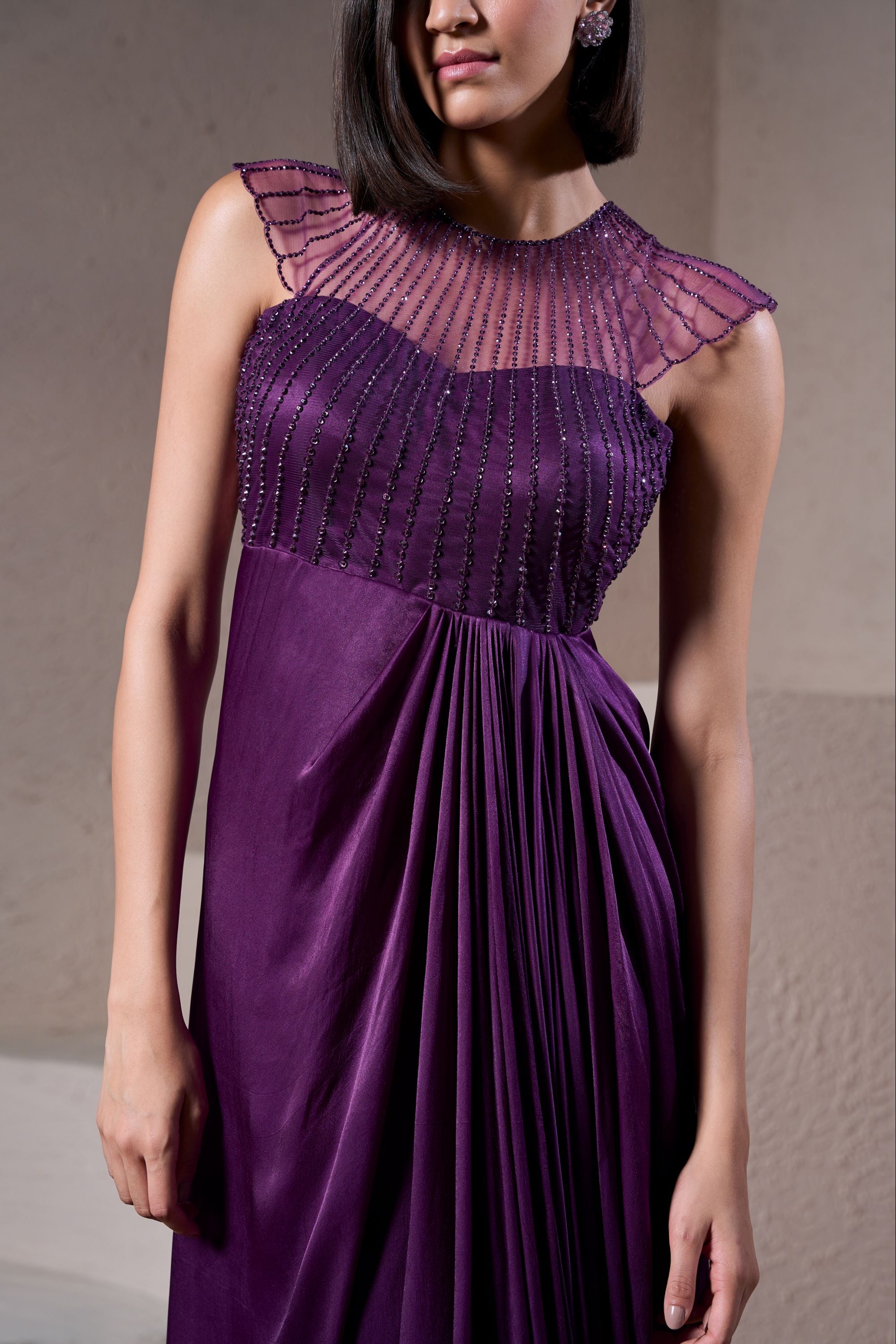 Cadbury Sweet/Love Draped Gown