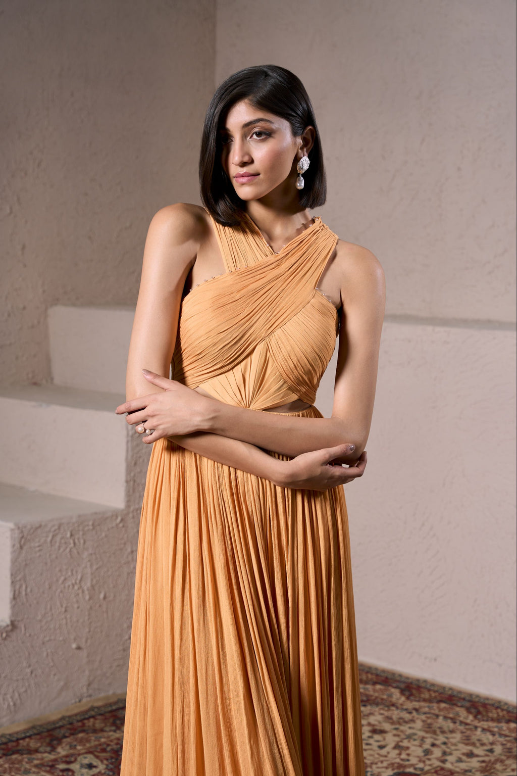 Alphonso Draped Gown