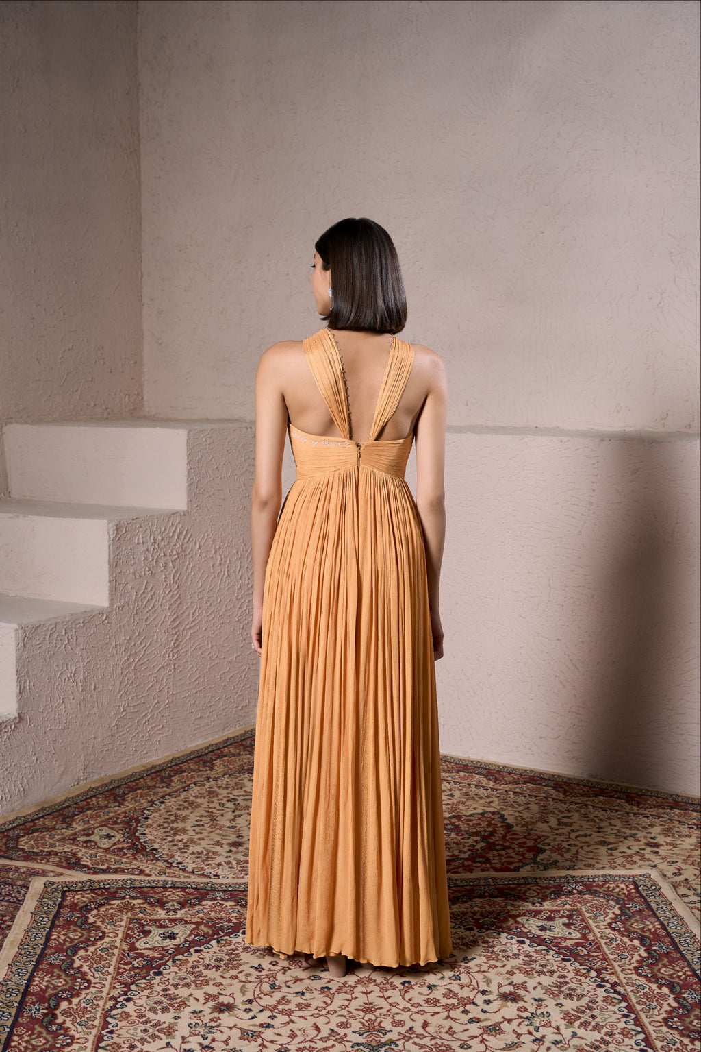 Alphonso Draped Gown