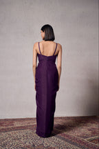 Cadbury Gold Draped Gown