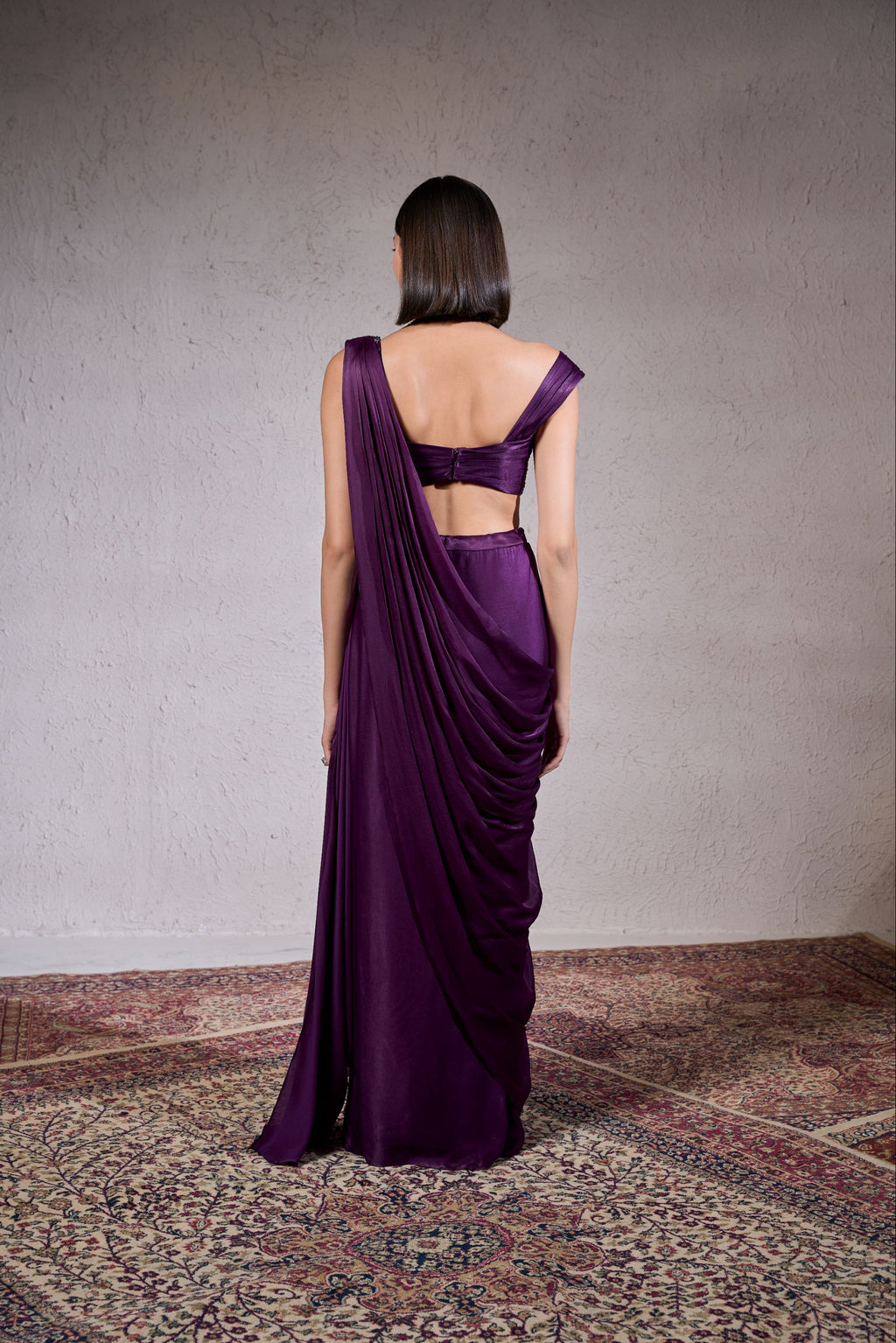Cadbury Roman Draped Saree