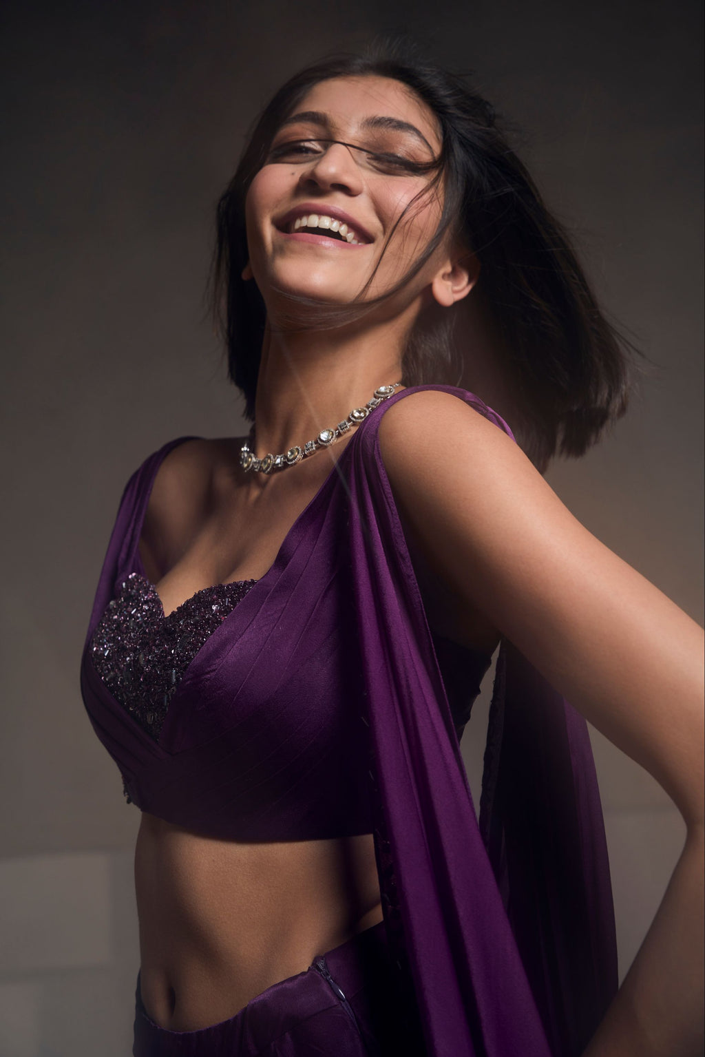 Cadbury Roman Draped Saree