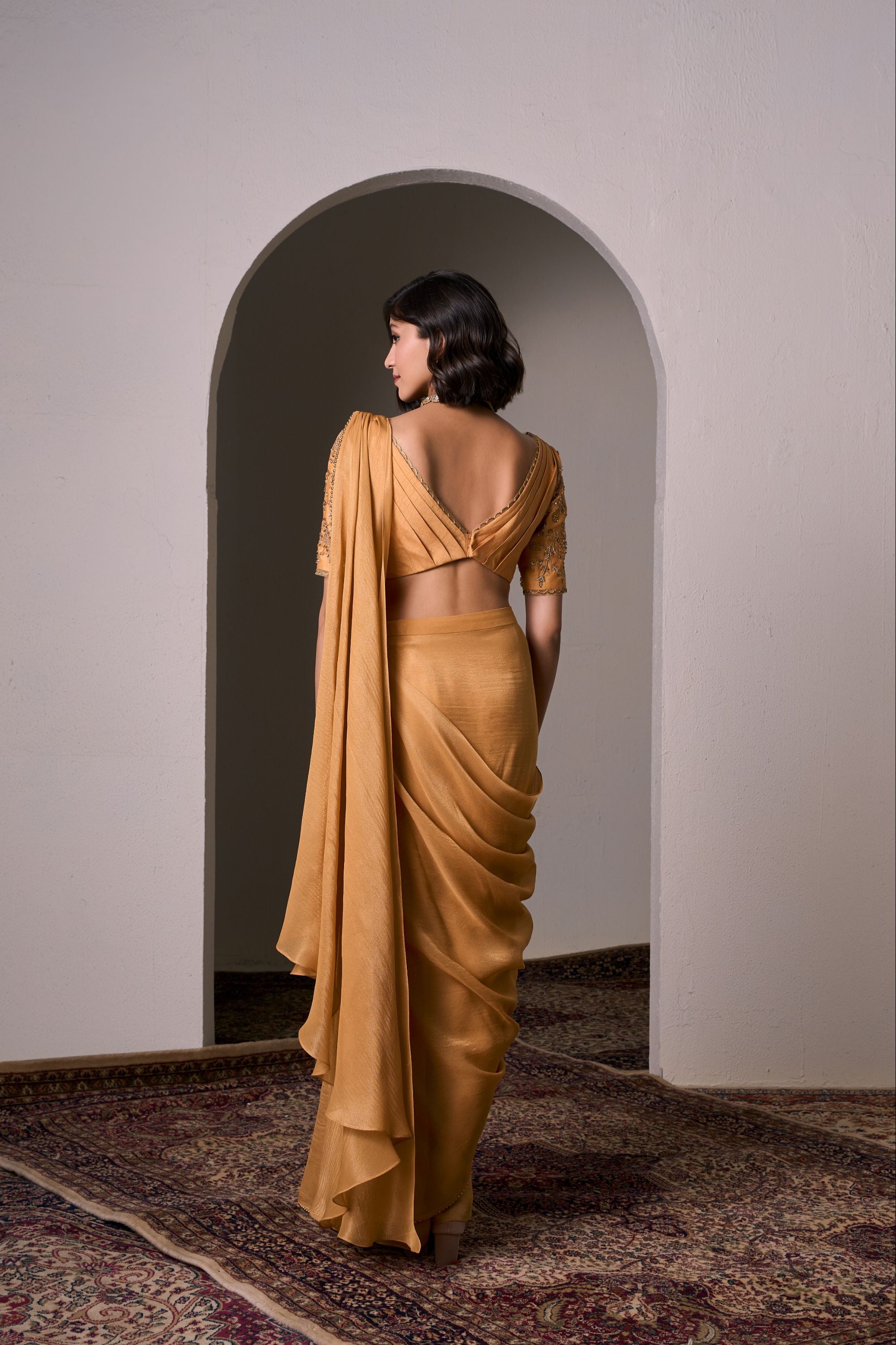 Alphonso Draped Saree