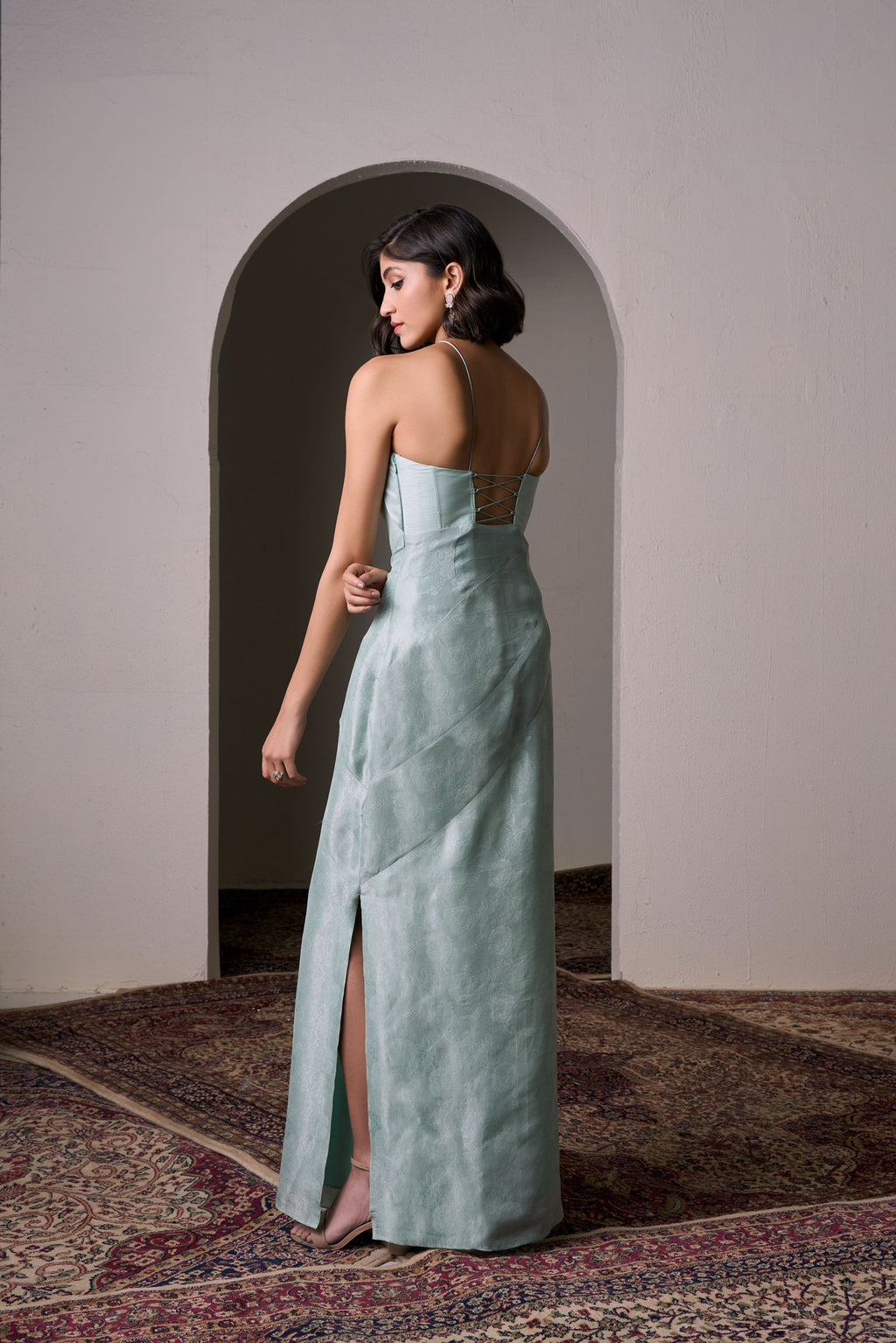 Mint Sheath Gown