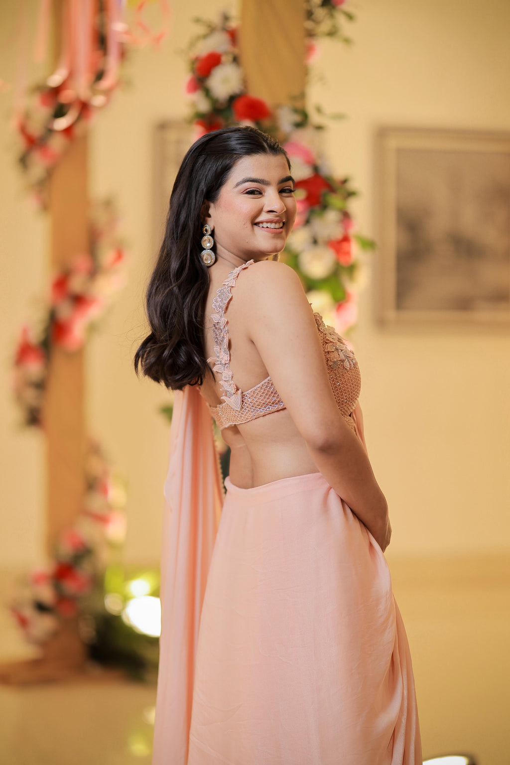 Mahima Seth in Maya Draped Saree Set