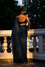Emily Draped Saree Set