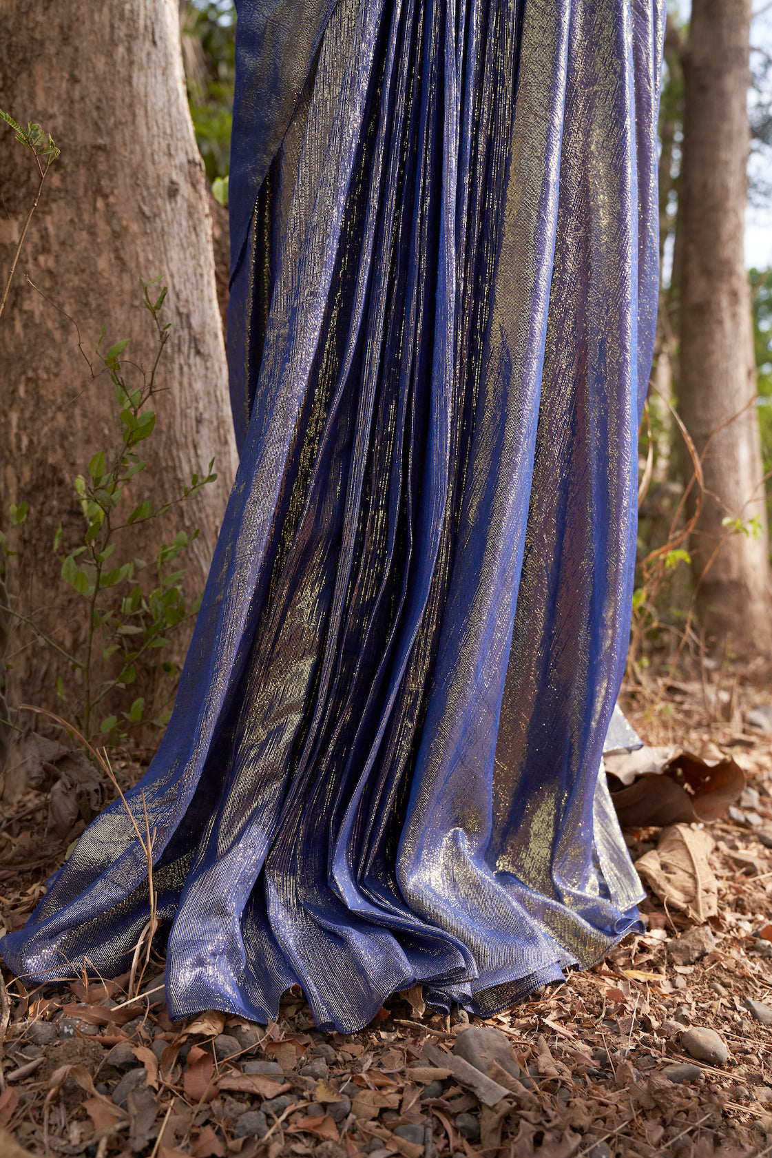 Starry Night Saree Set