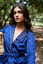Ishita Dutta in Sparkling Star Pant Set