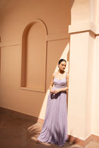 Lilac gown
