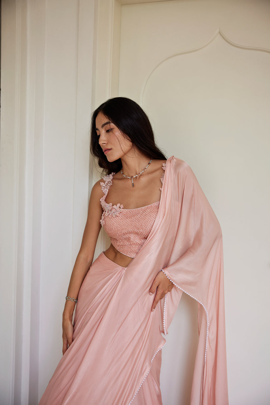 Mahima Seth in Maya Draped Saree Set