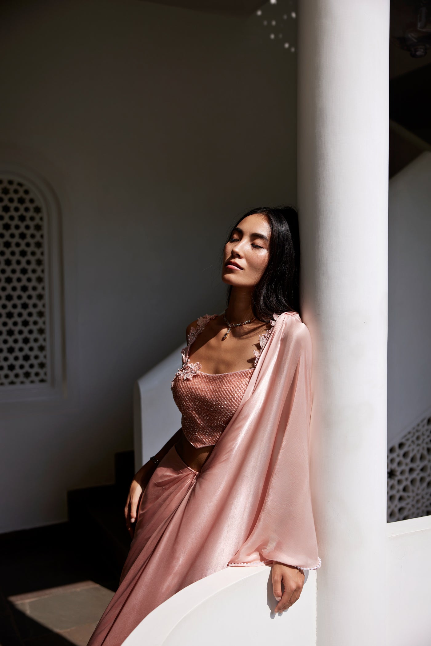 Mahima Seth in Maya Draped Saree Set