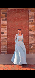 Radha Patel in Mermaiden Lehenga Set